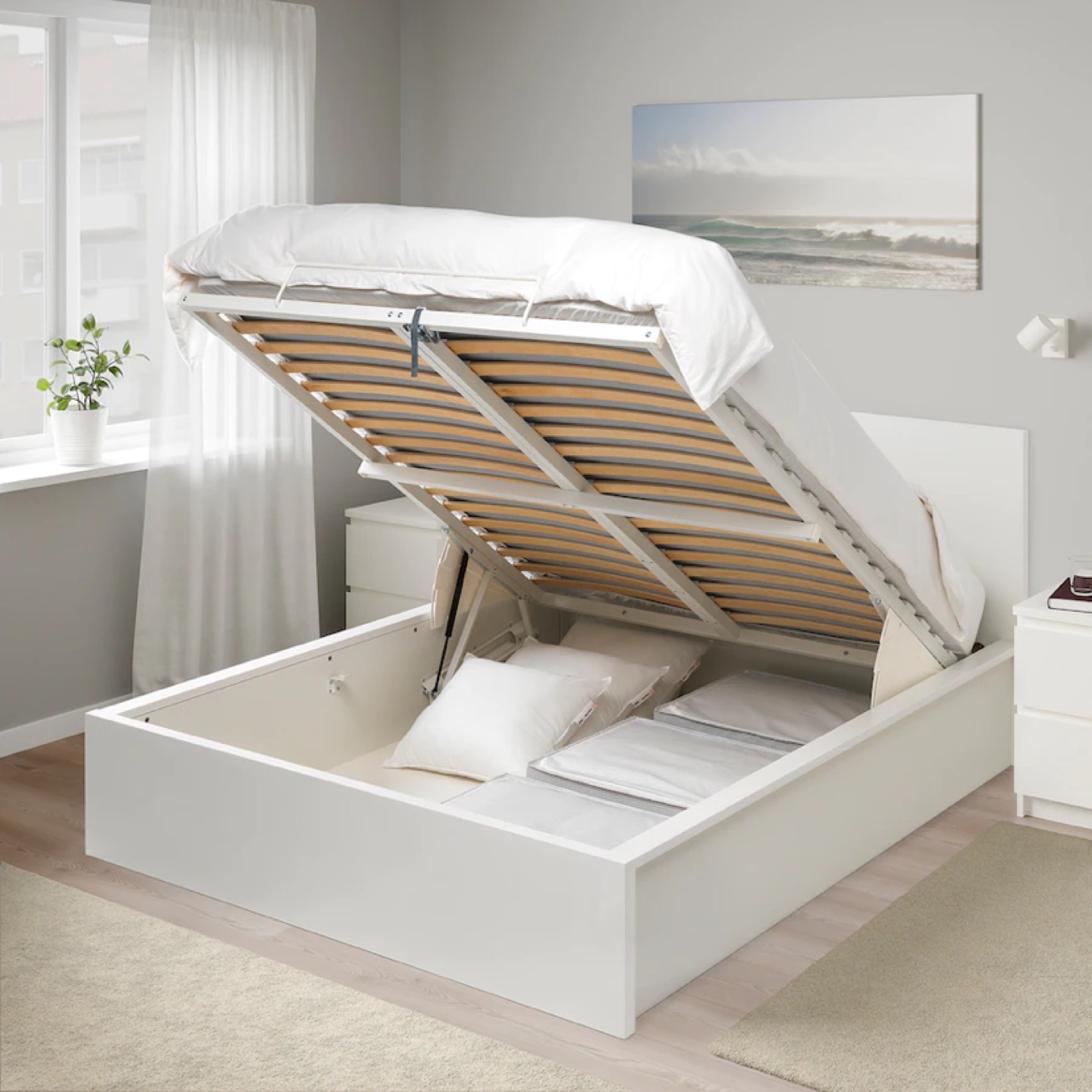 Ikea Malm storage bed