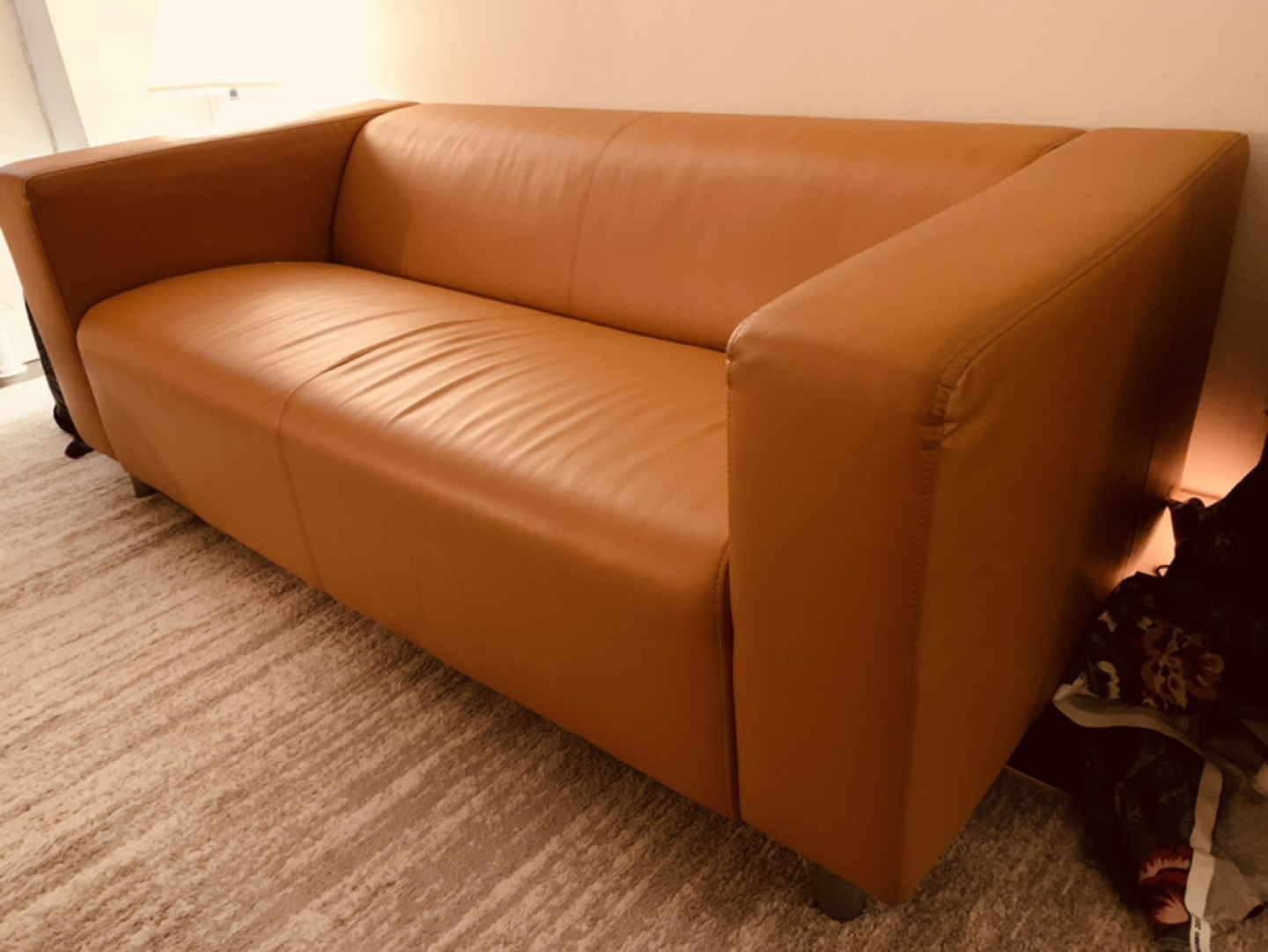 Sofa $50.- with two shoe racks free - photo 2