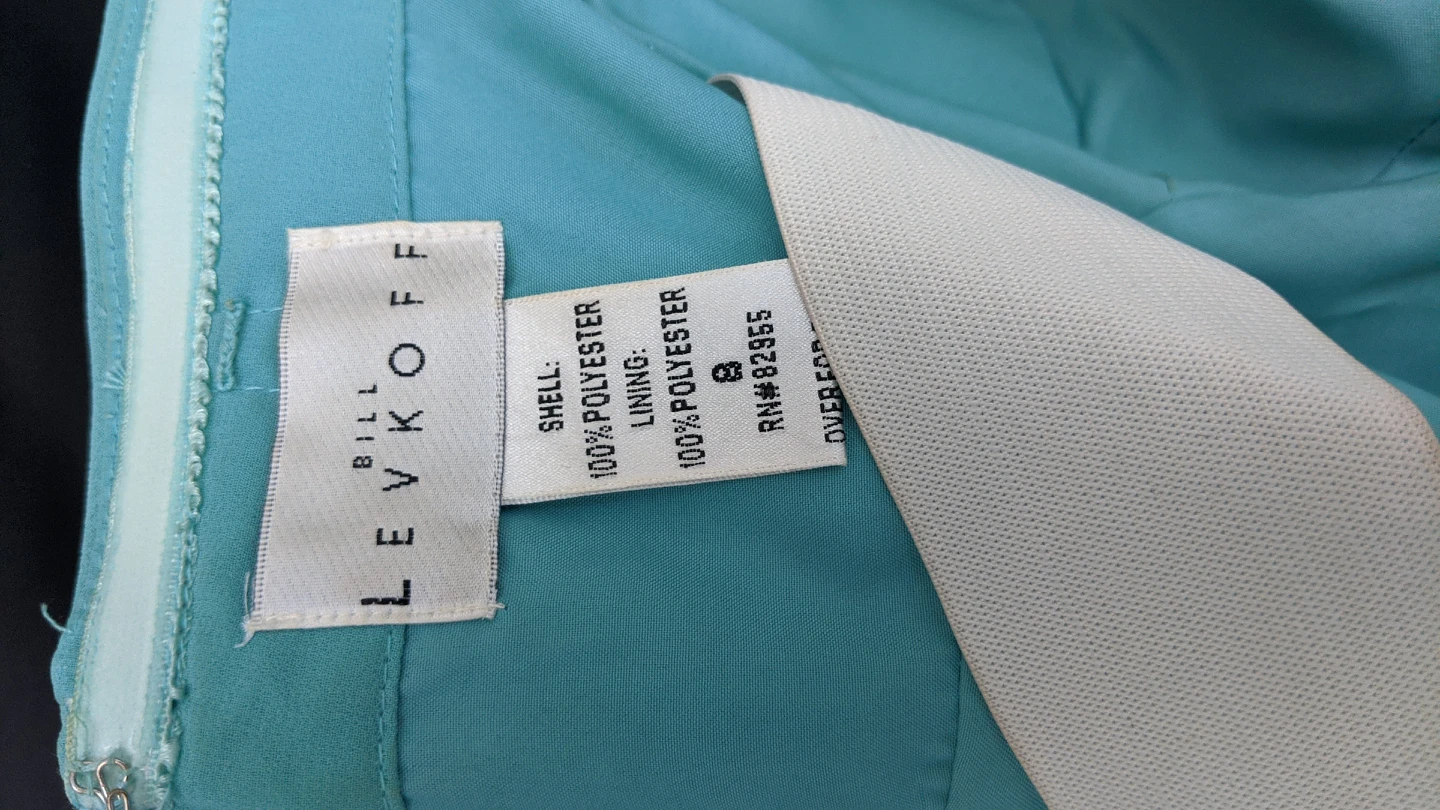 Bill Levkoff blue dress size 8 image indicator(7)