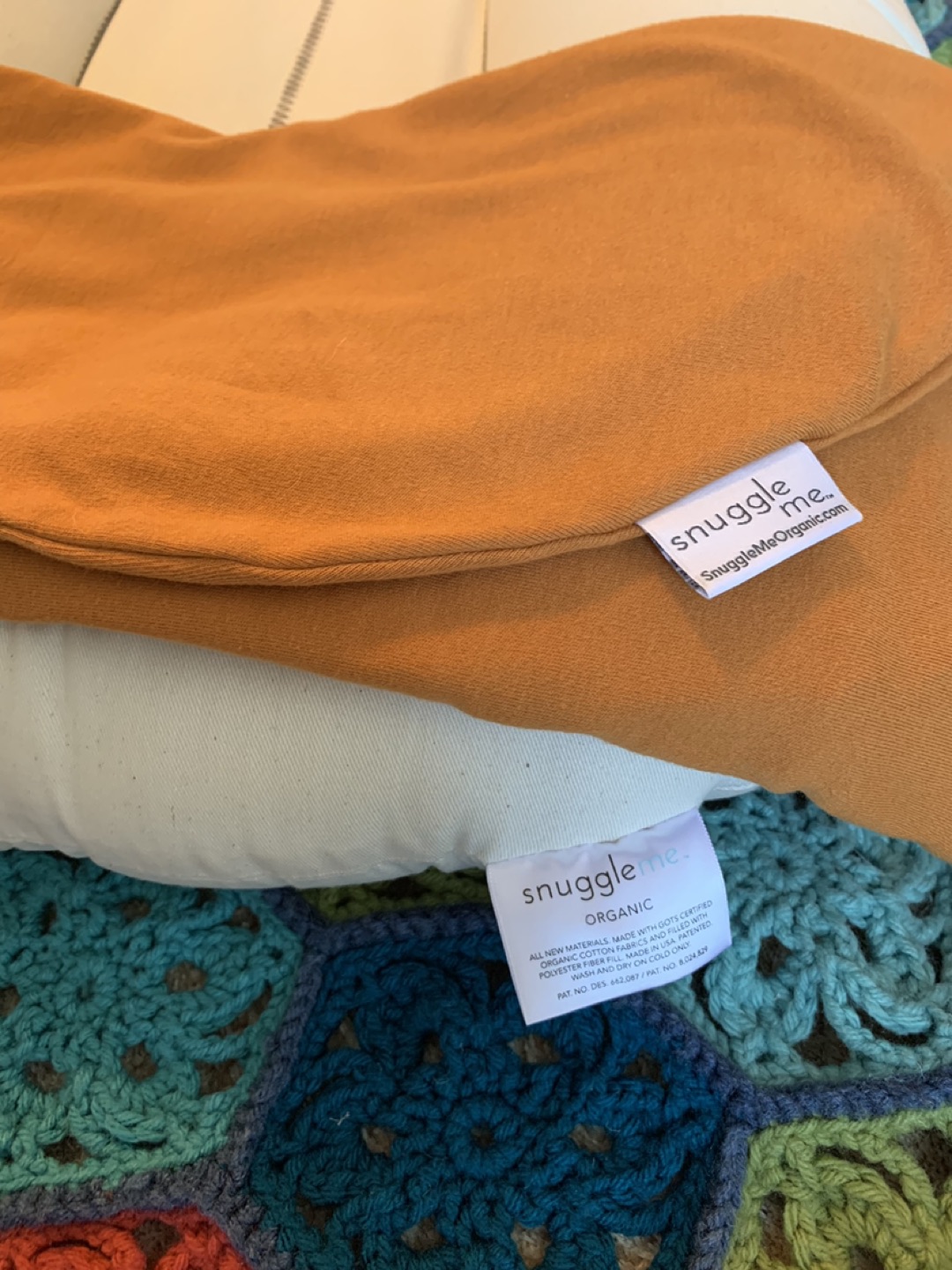Snuggle me Infant Lounger with cover - photo 2