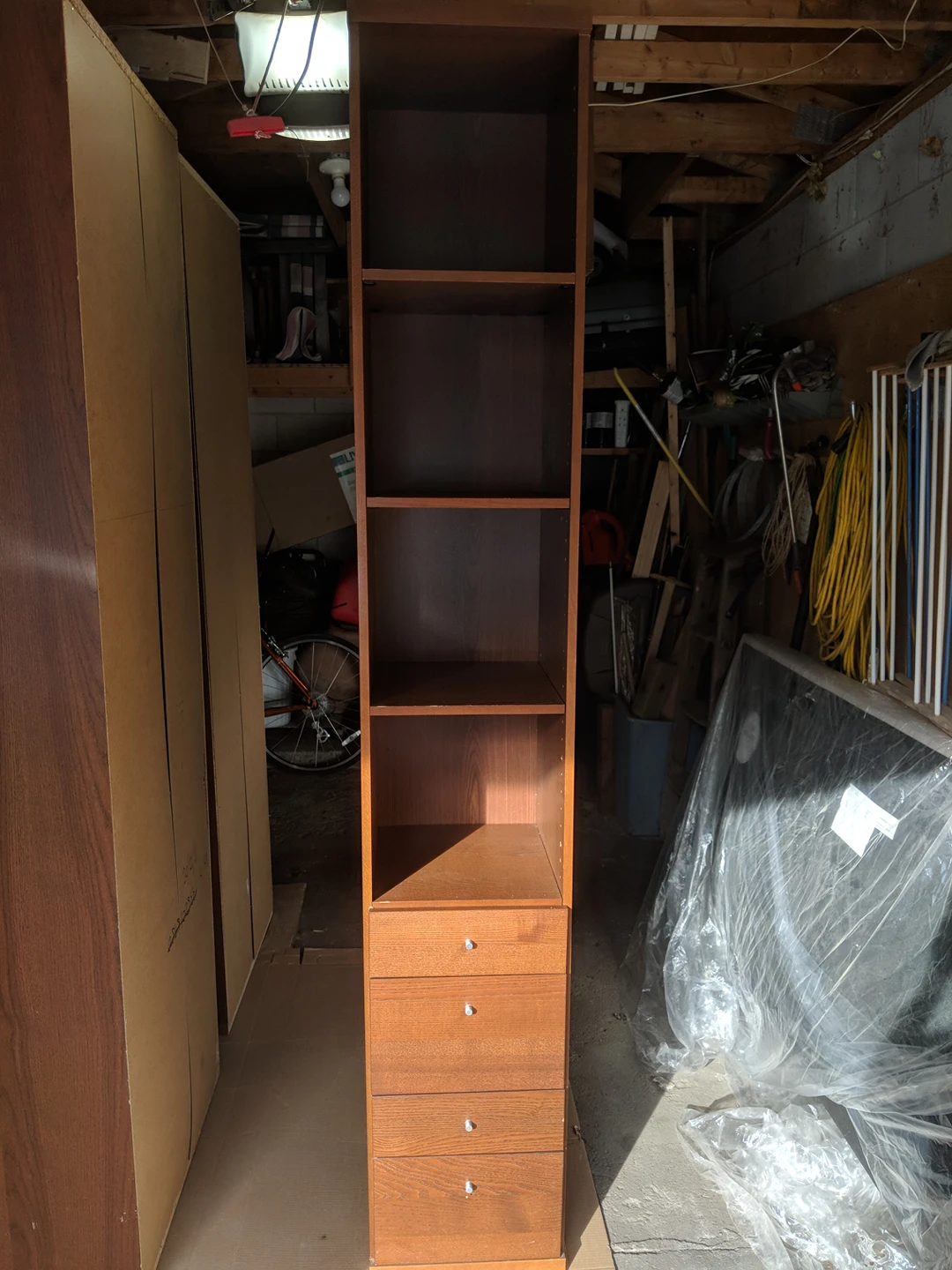 Ikea BONDE shelving unit set (2 cabinets and 1 shelf) - photo 5