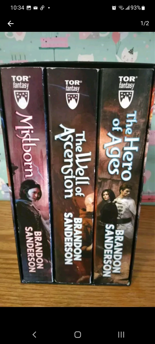 Mistborn Trilogy By Brandon Sanderson thumbnail