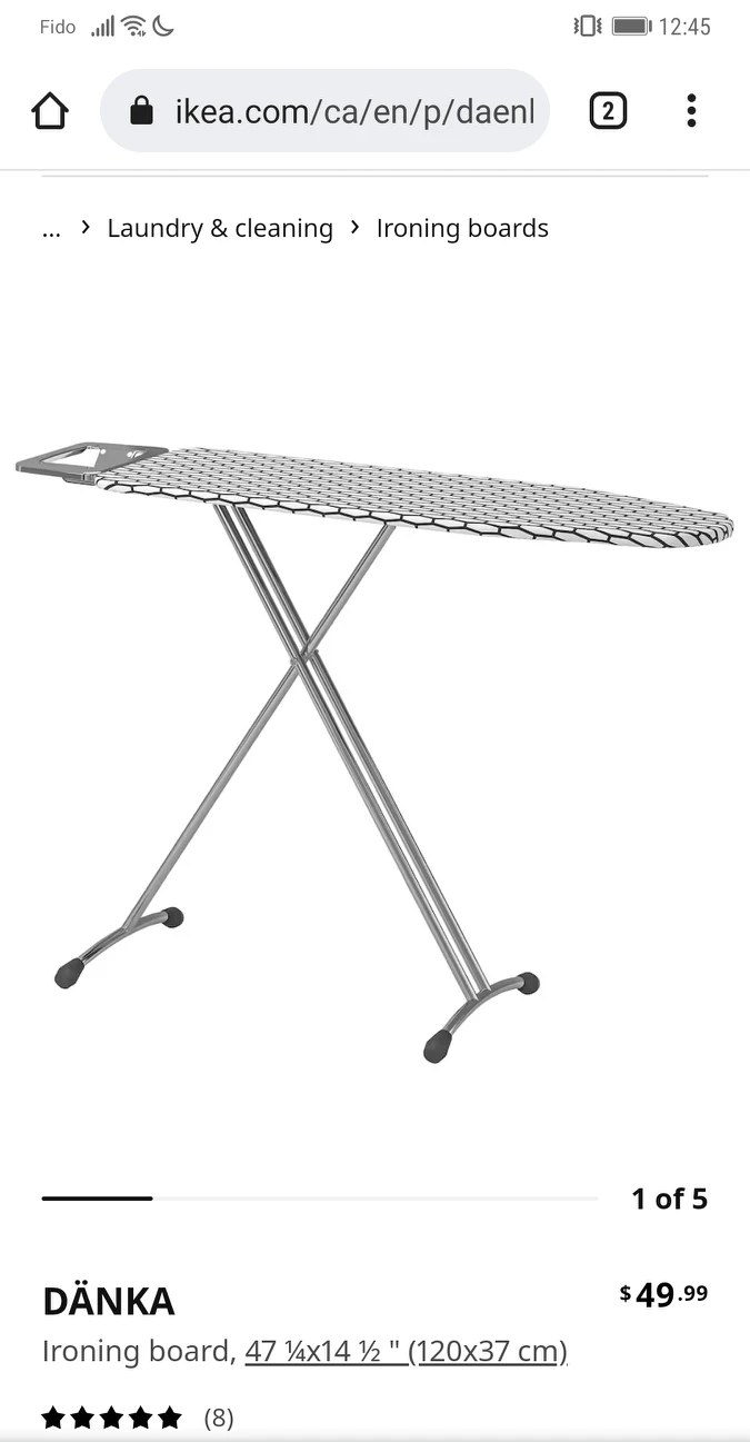 Iron and ironing board - photo 2