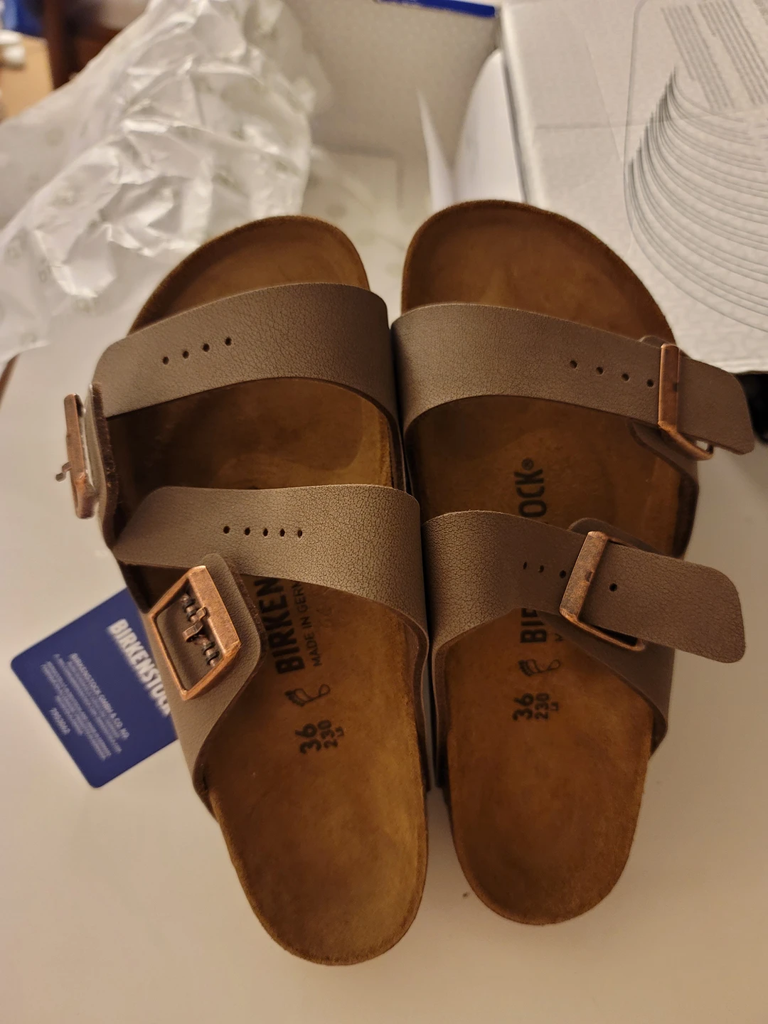 Birkenstock Arizona Birk-flo Mocha size36 - photo 2