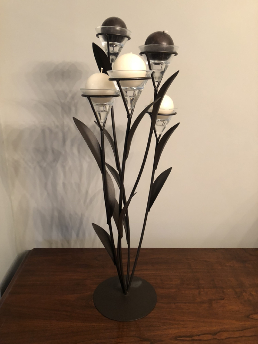 Floral candelabra
