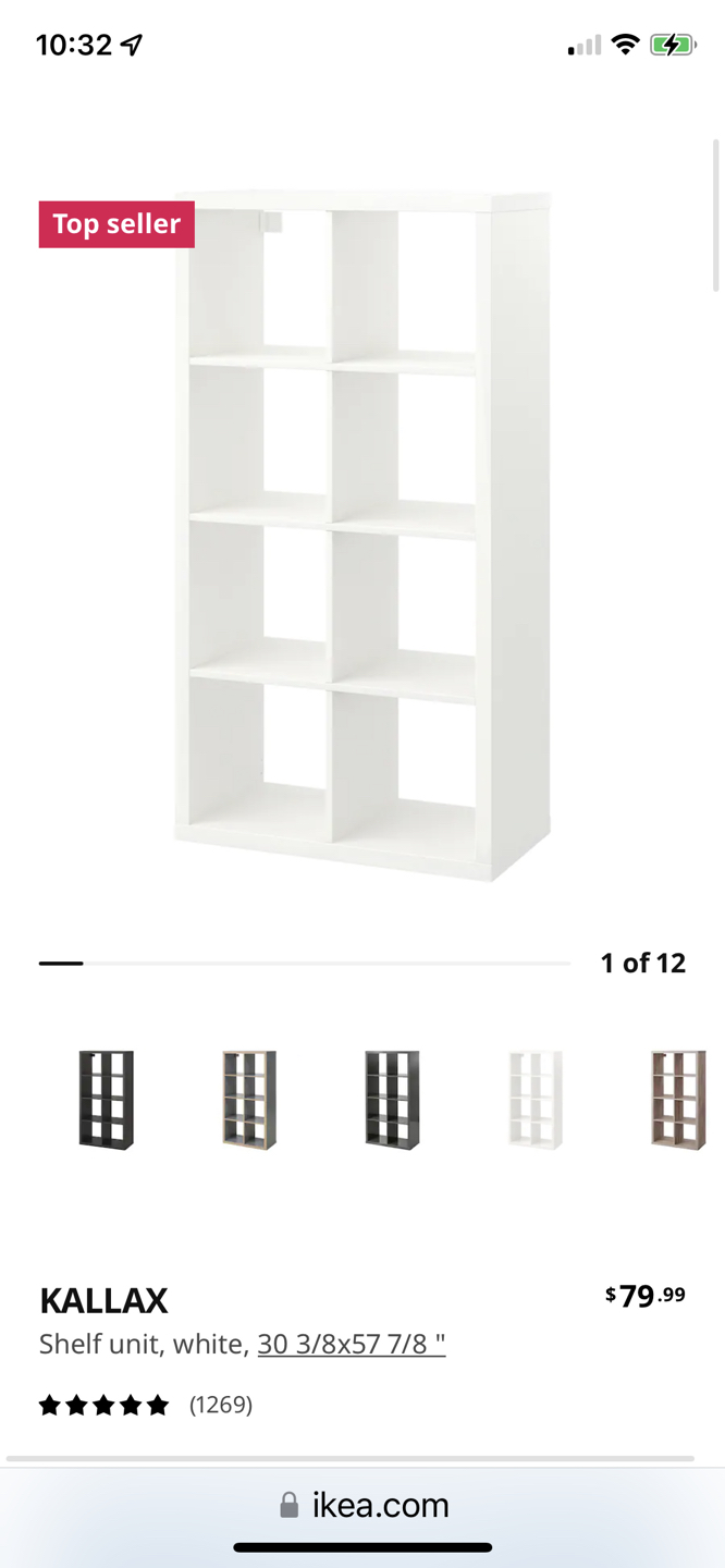 Ikea kallax book case
