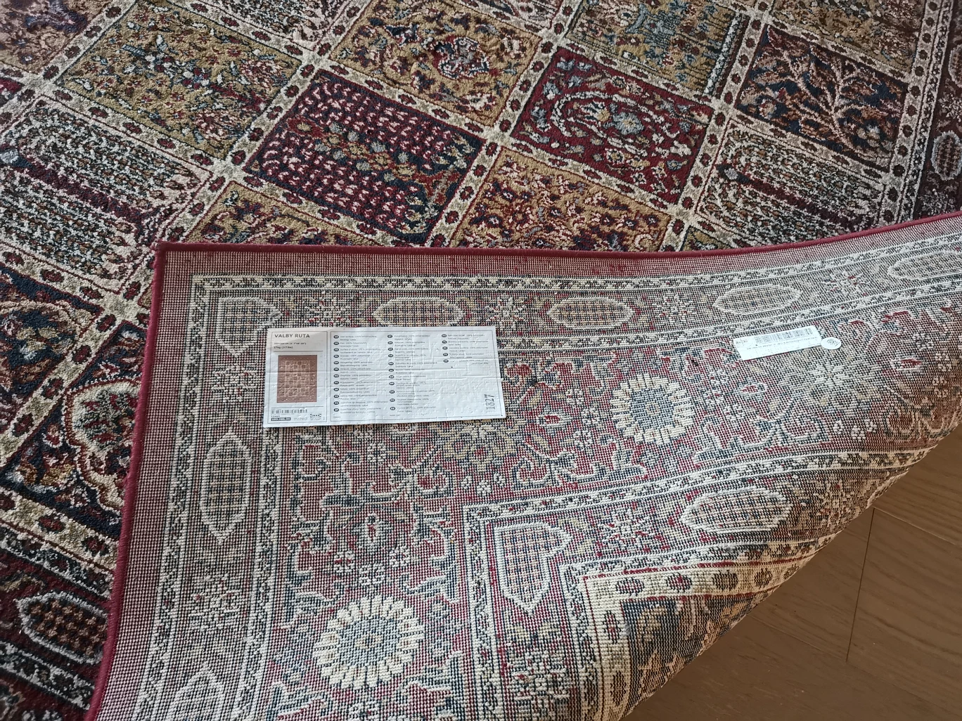 LARGE valby ruta rug ikea 200x300cm - photo 2