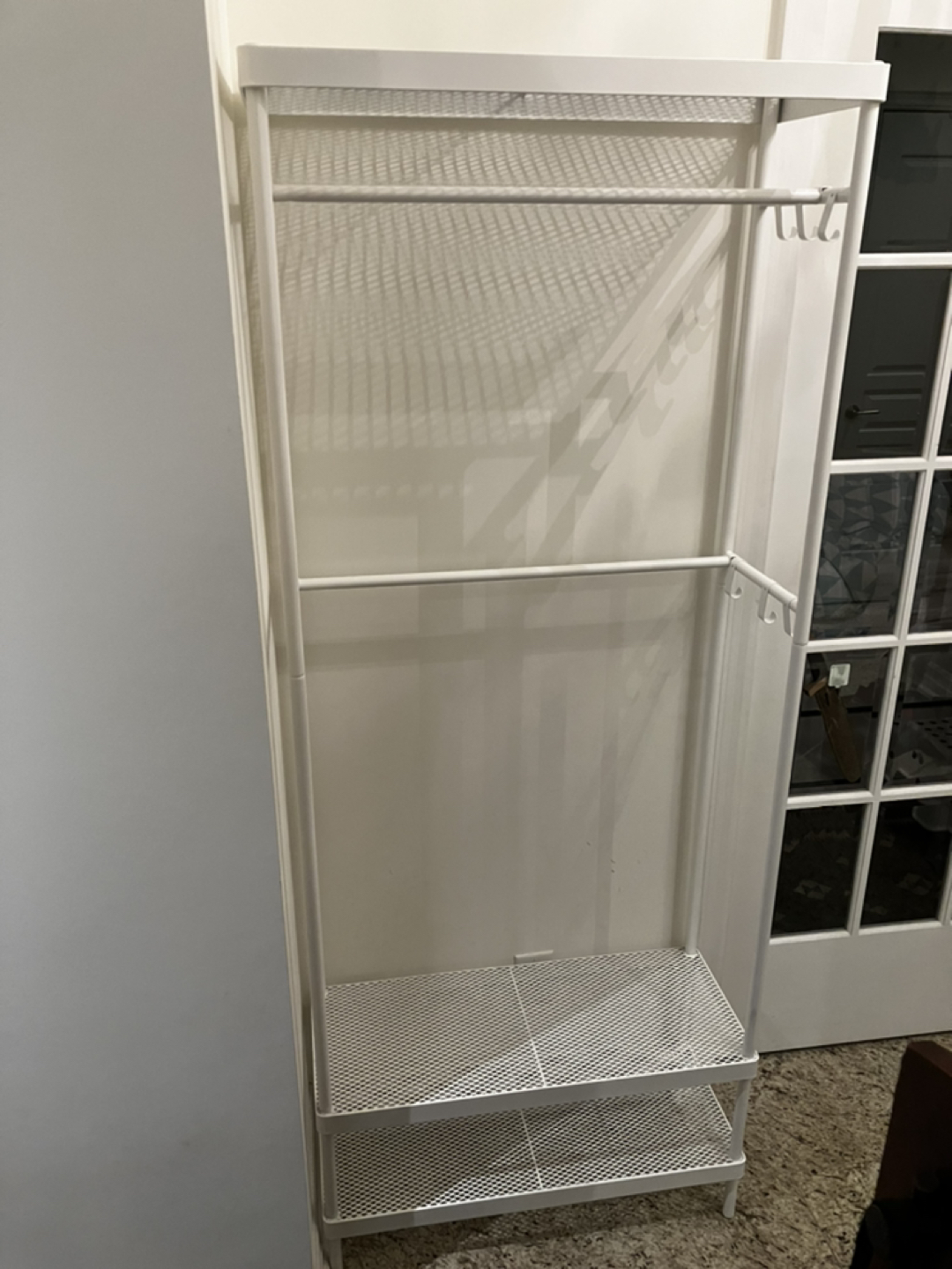 Coat rack with shoe storage unit - photo 4