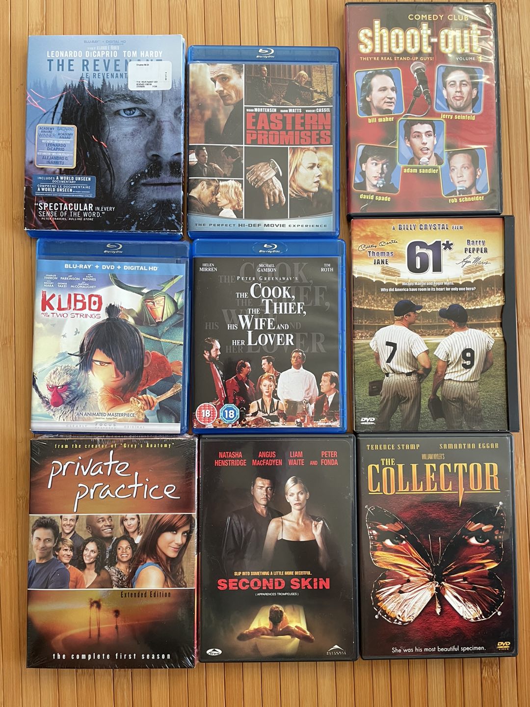 Lot of 24 DVD and Blu-ray movies thumbnail