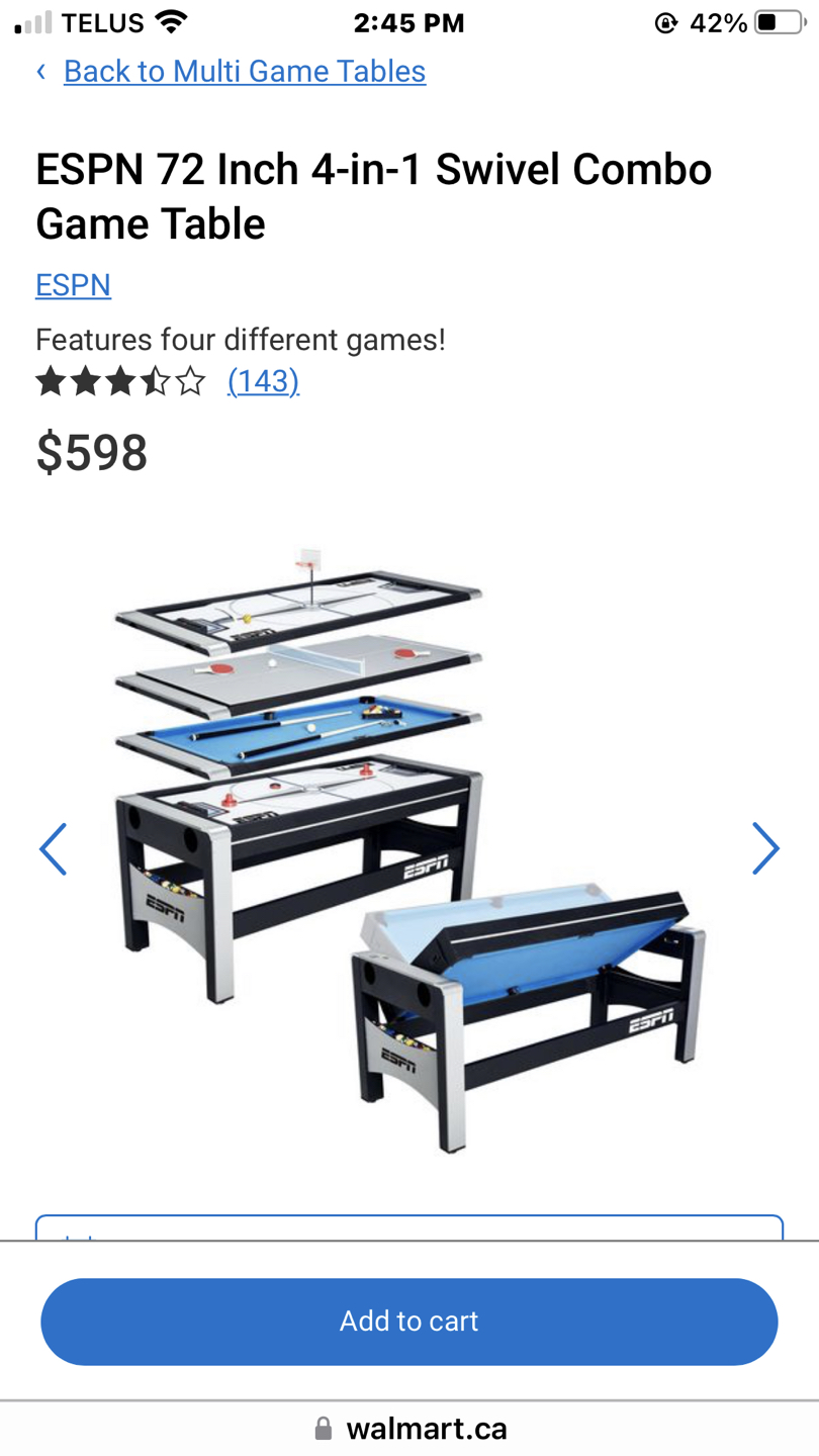 4-1 swivel gaming table - photo 5