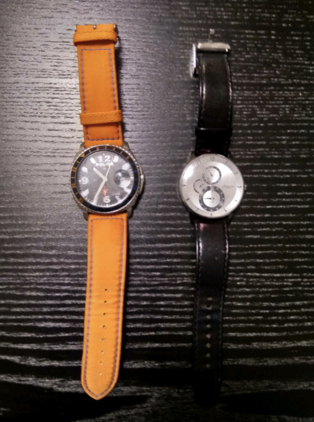 Men's watches Kenneth Cole and Police Brand