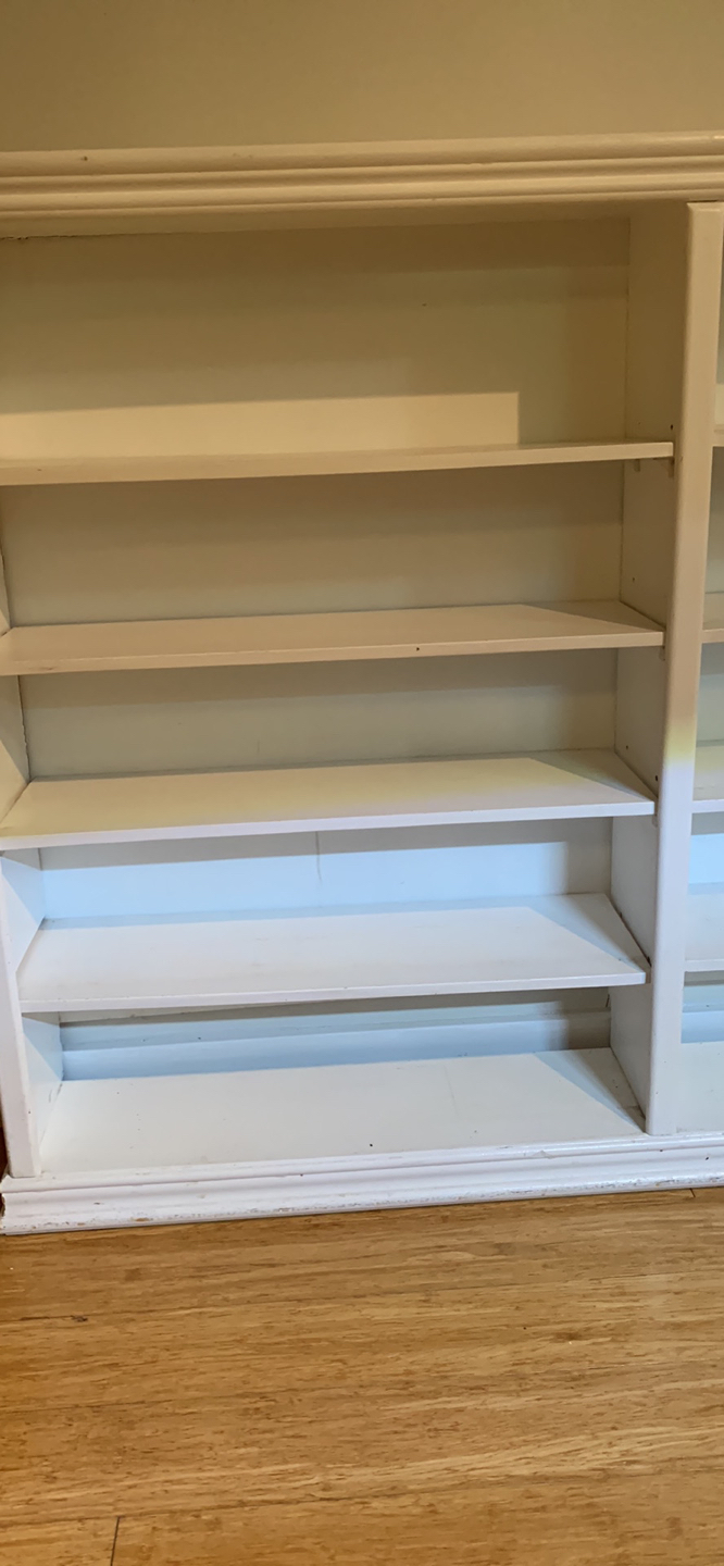 White shelf bookcase - photo 4