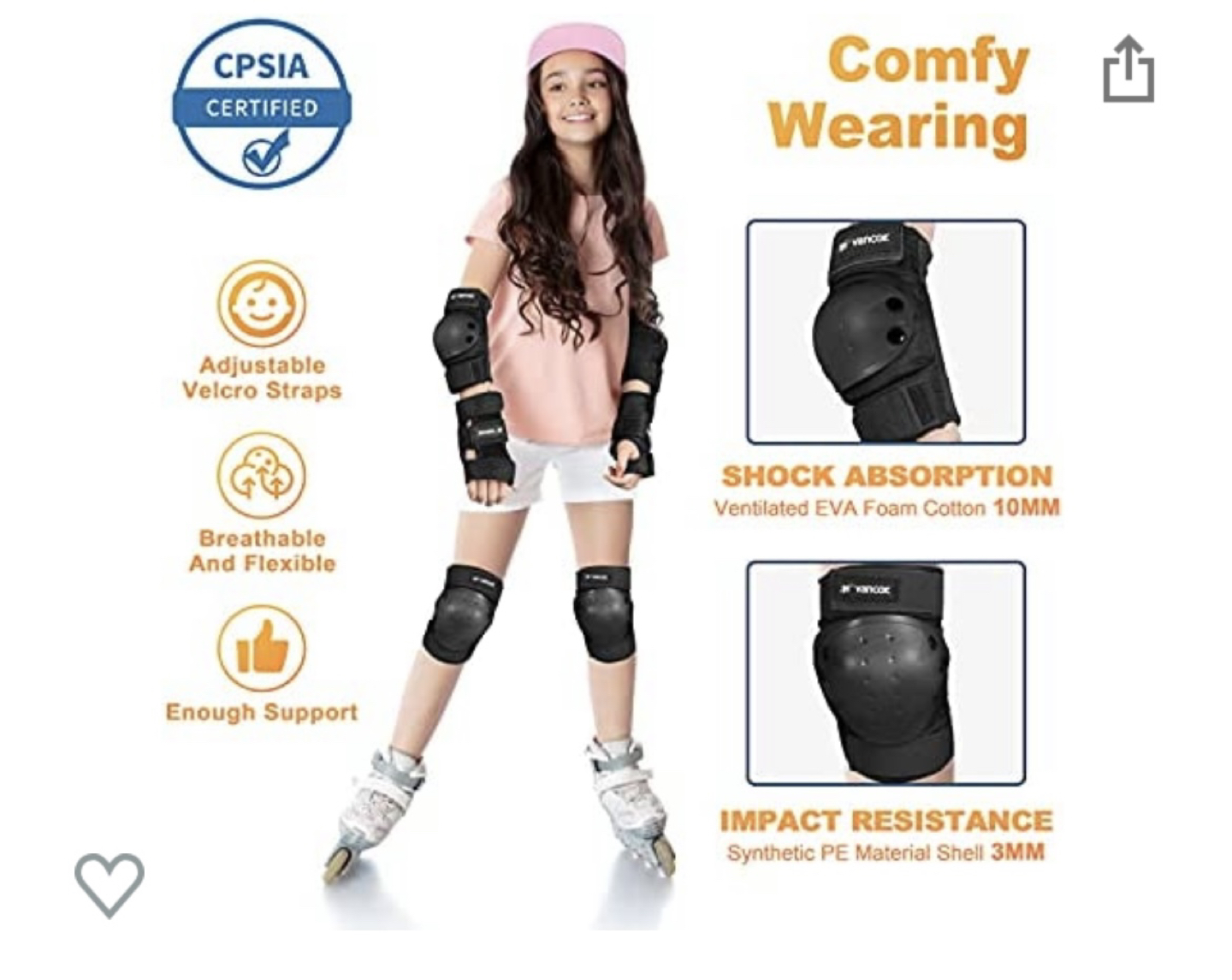 Skateboard Elbow pads knee (new) - photo 4