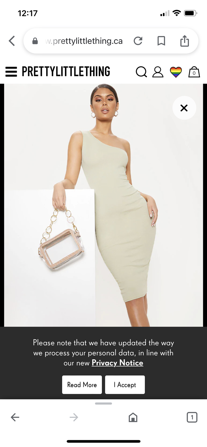 BNWT One Shoulder Summer Dress by Pretty Little Thing