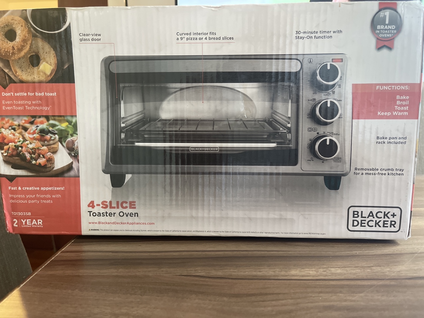 4-Slice Toaster ove