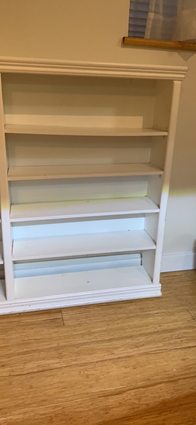 White shelf bookcase - photo 5