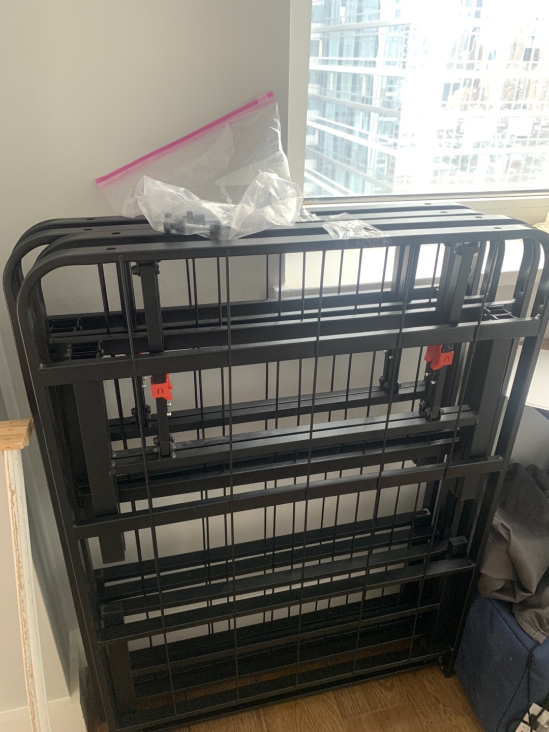 Full size foldable bed frame - photo 2