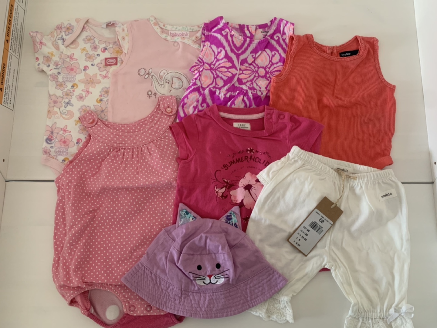 #freecycle 3-6m baby girl clothings thumbnail