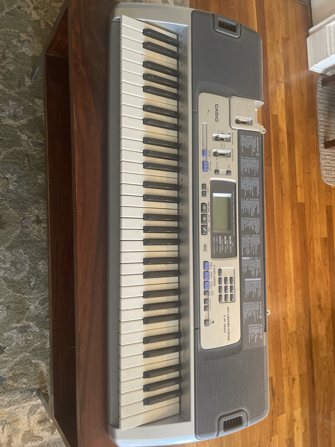 Key lighting system Casio LH-100