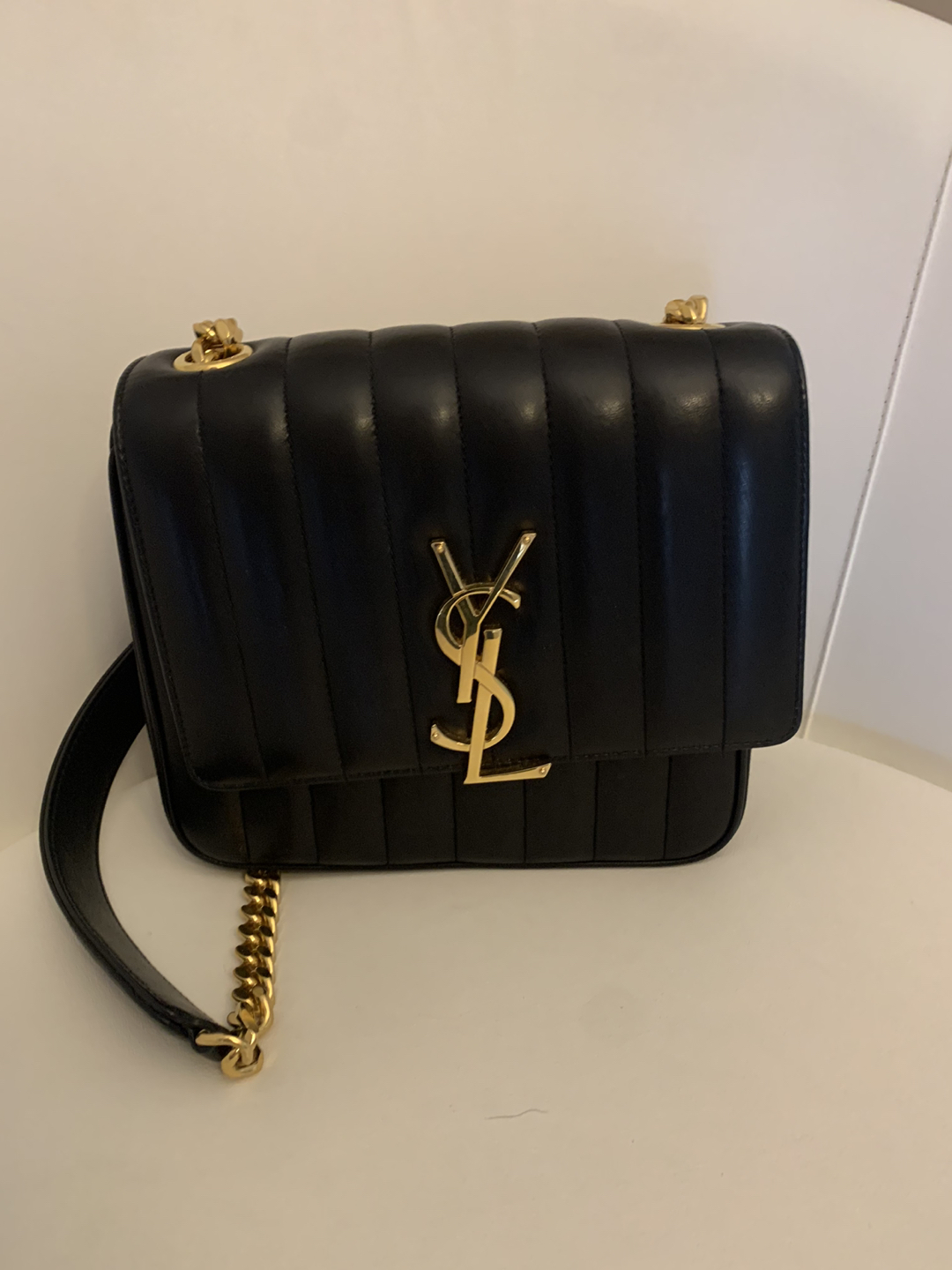 YSL Vickie monogram Lester chained purse