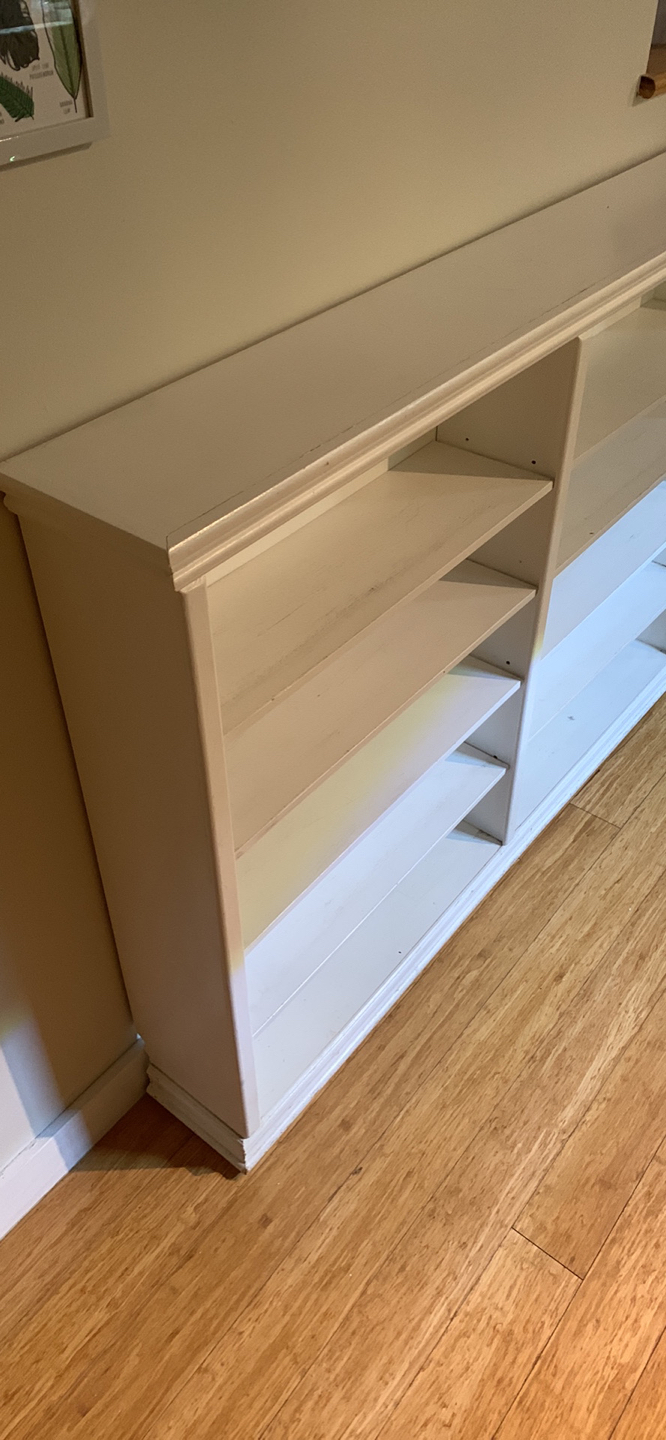White shelf bookcase - photo 3