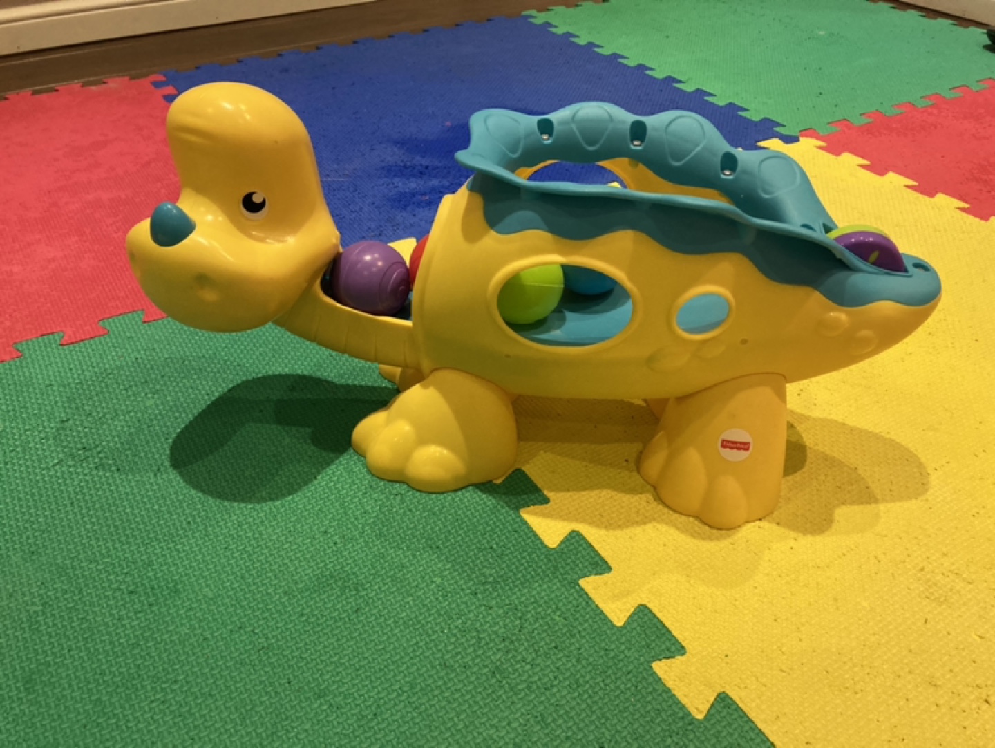 Fisher Price Pop-a-Saurus Dinosaur thumbnail