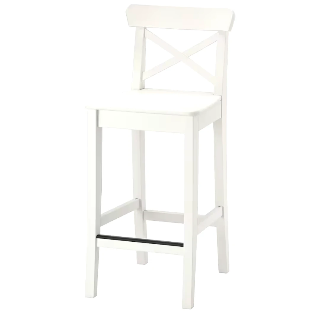 Ikea Ingolf bar stool thumbnail
