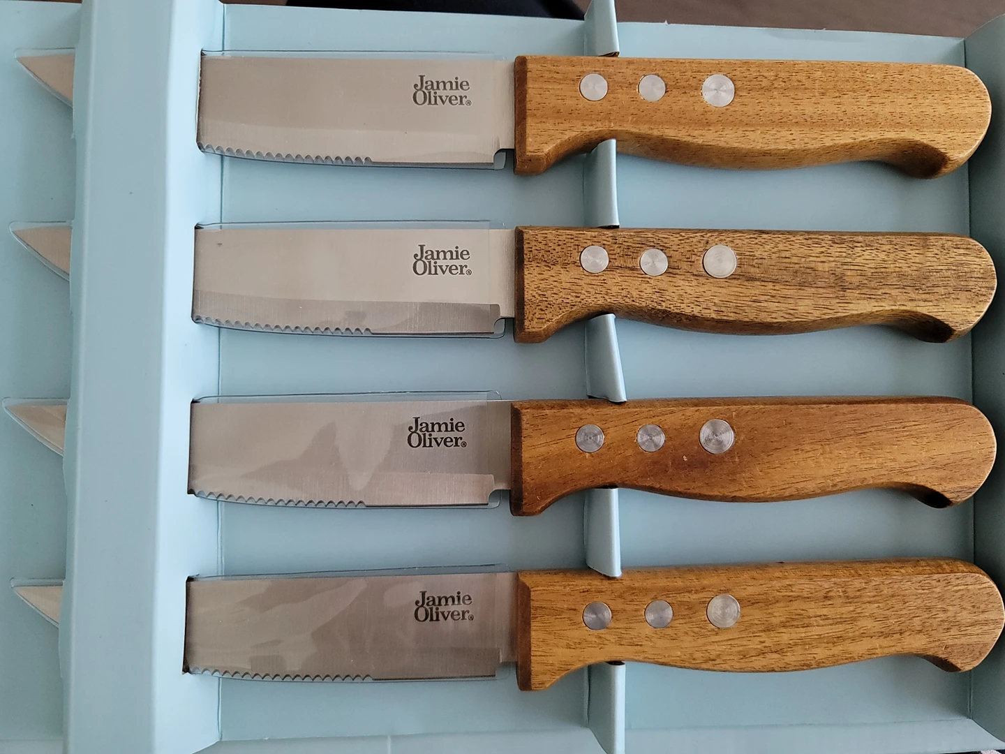 <NEW>Jamie Oliver Steak Knife Set - photo 2