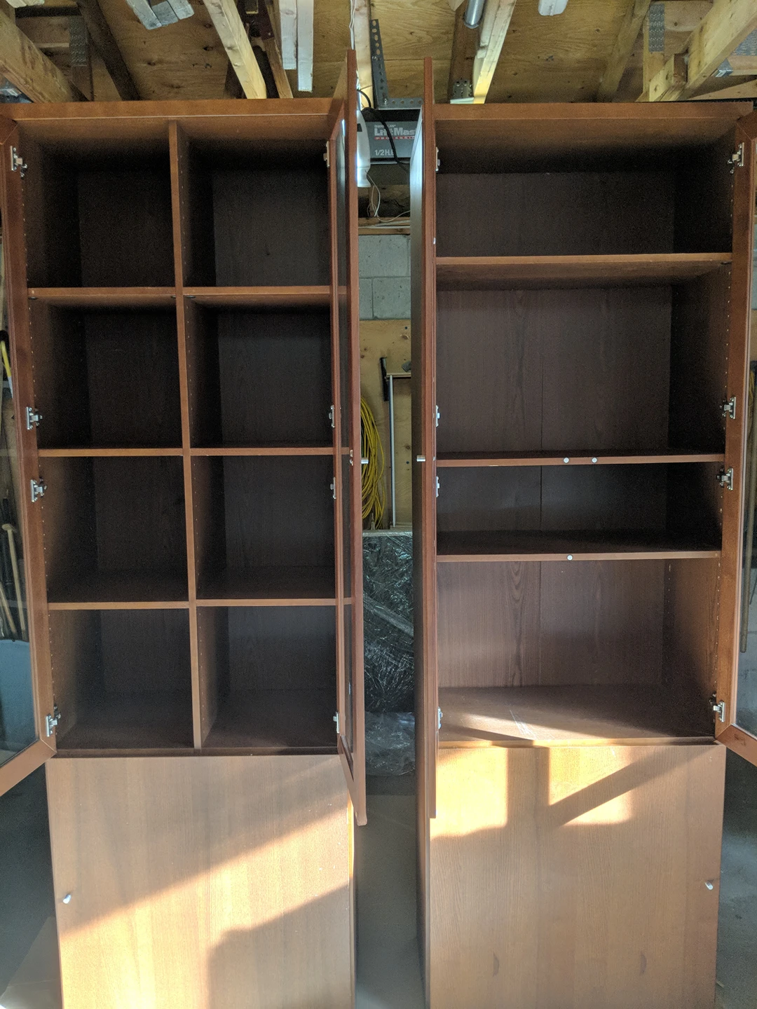 Ikea BONDE shelving unit set (2 cabinets and 1 shelf) - photo 4
