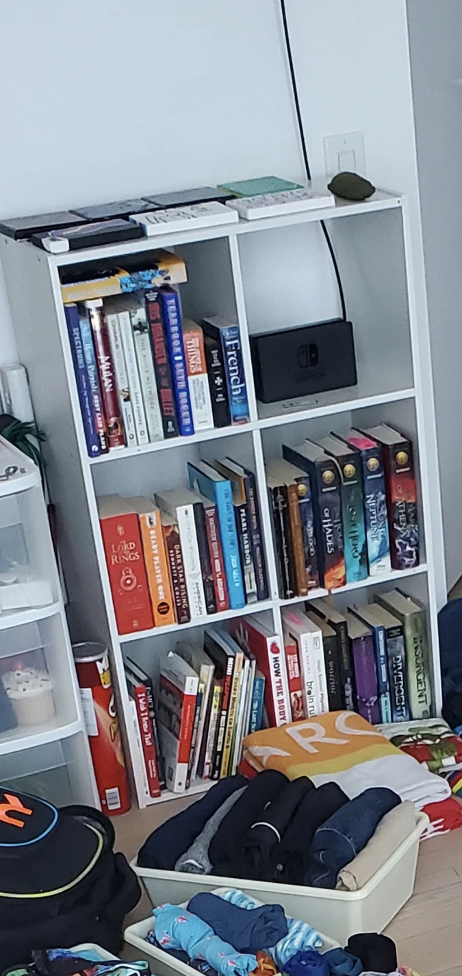 6 cube bookshelf