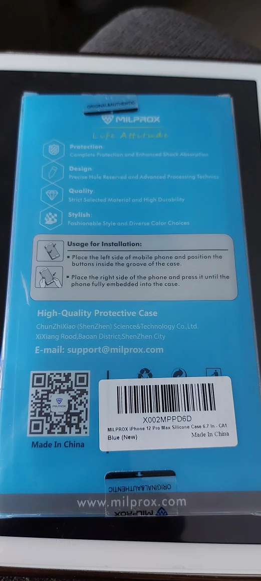 I phone 12 pro Max silicone case image indicator(2)