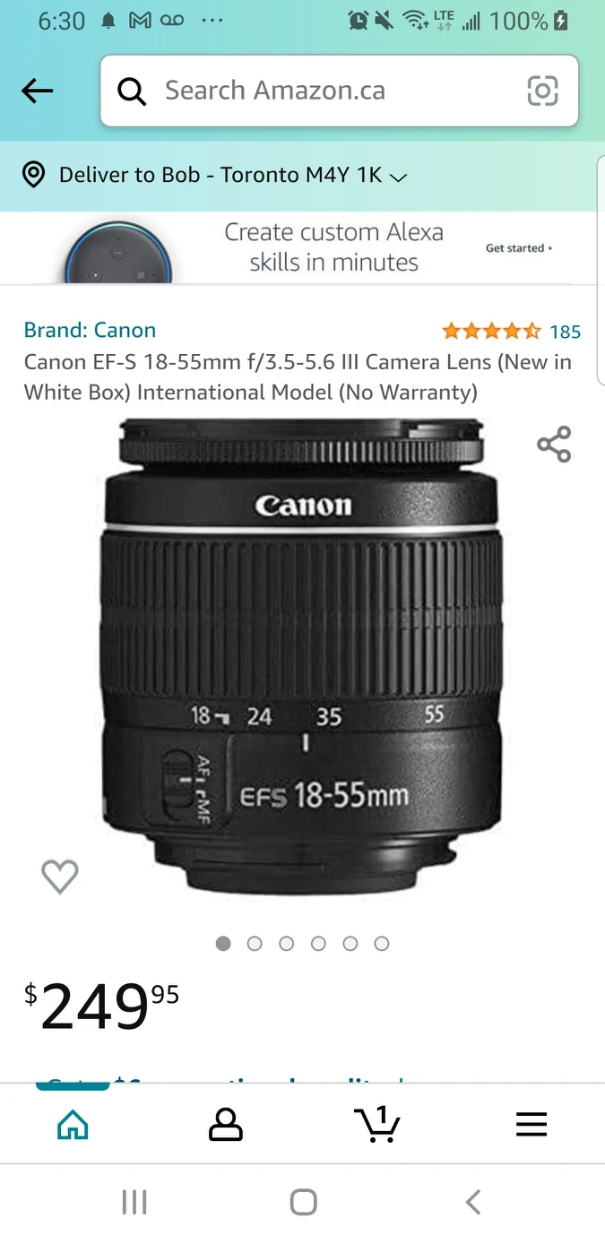 Cannon Camera Lense image indicator(3)