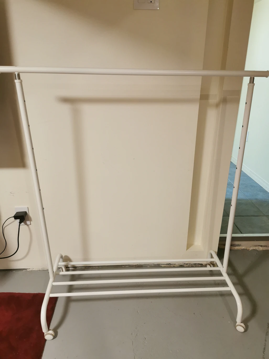 Portable Clothes Rack - Excellent Condition thumbnail