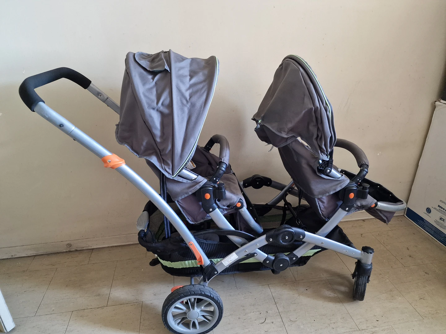 Contour double stroller thumbnail