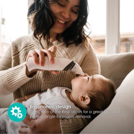 Baby nasal aspirator: bblüv – Rinö - Battery operated