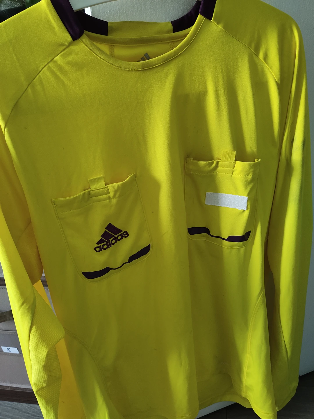 Adidas large long sleeve referee jersey thumbnail