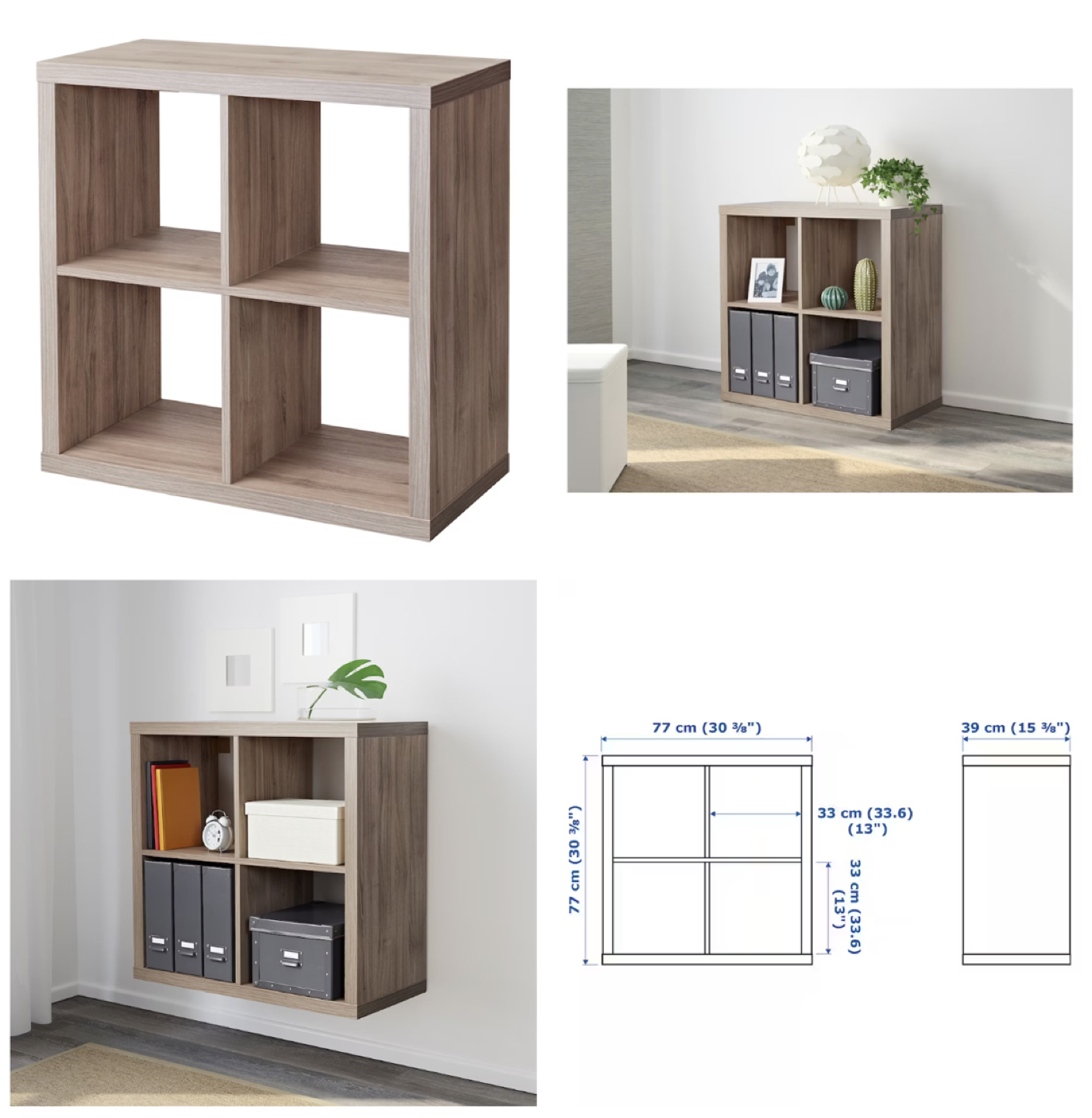 IKEA Shelf unit “KALLAX” (excellent condition)