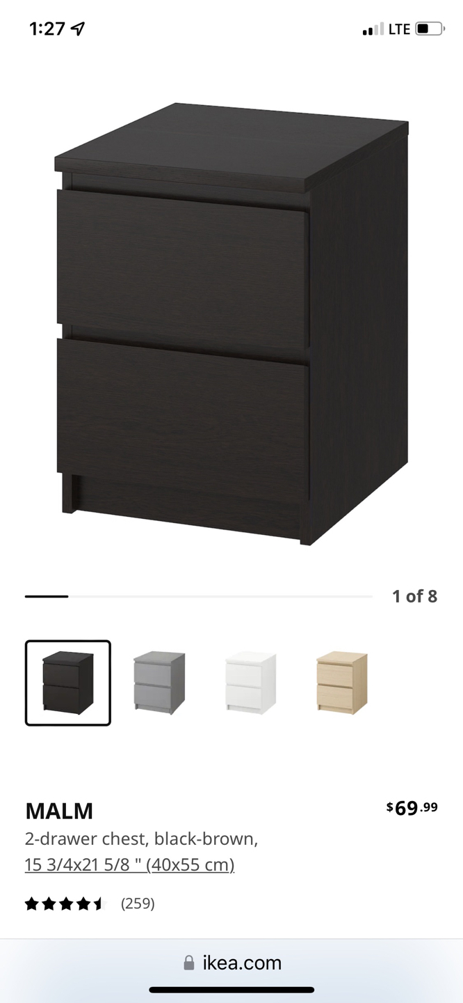 Side drawers