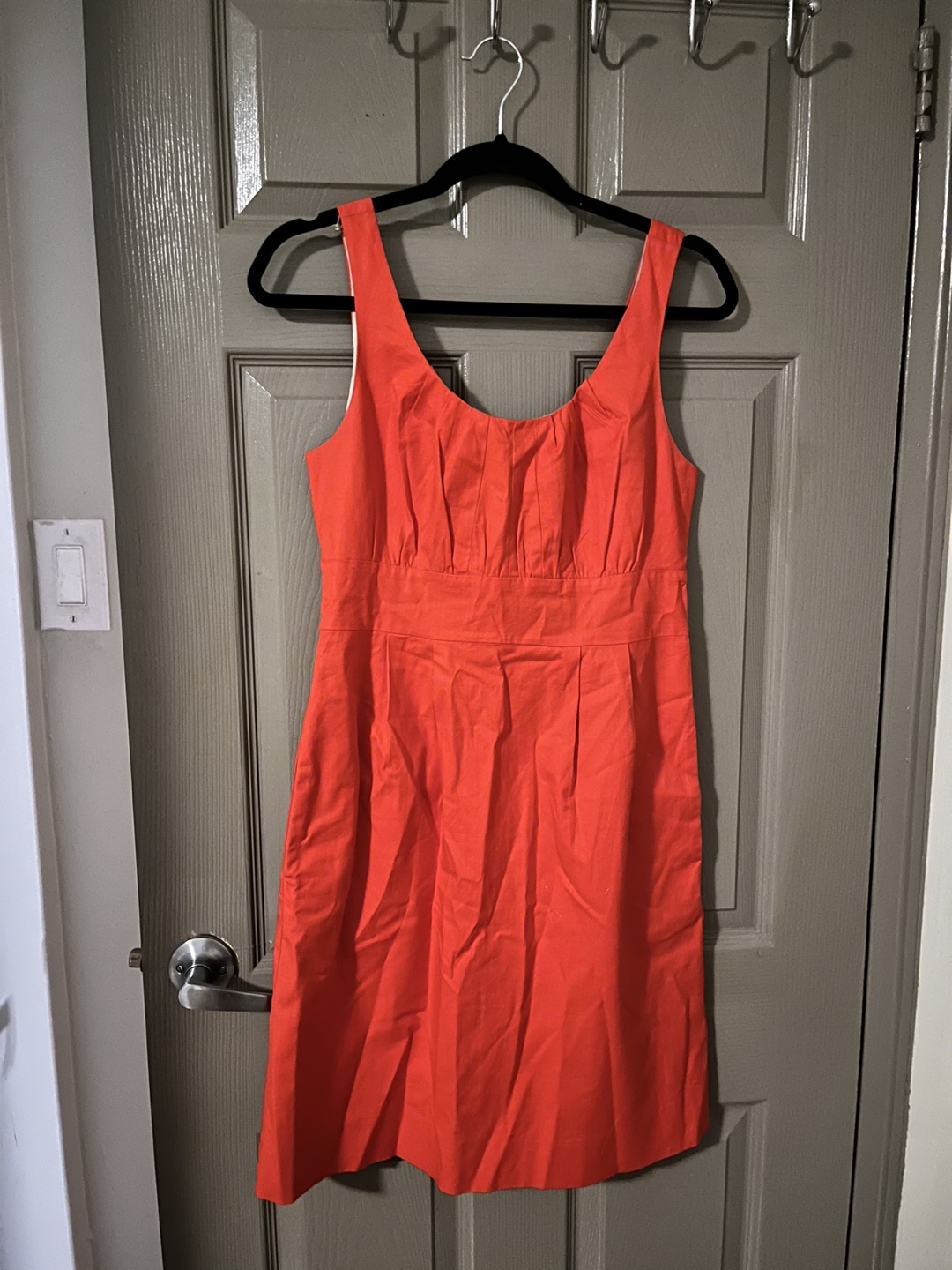 J Crew - bright red dress size 6
