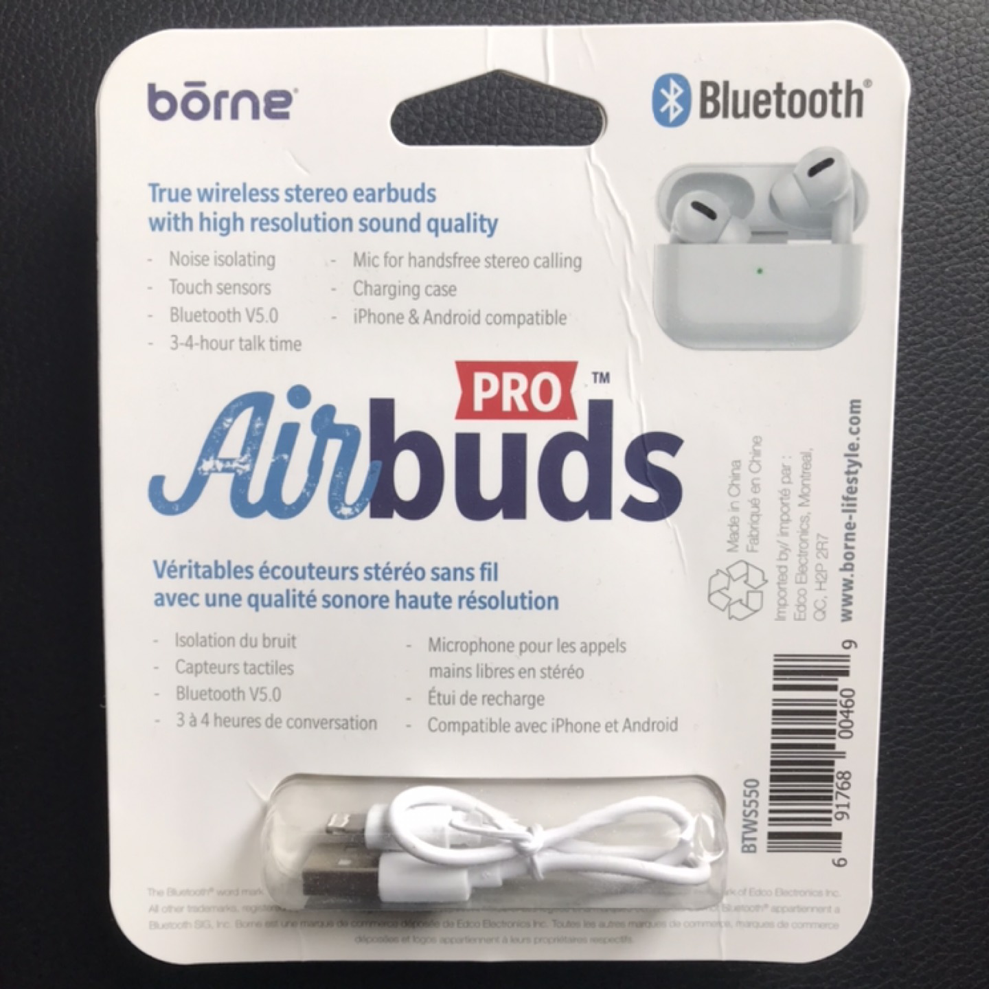 NEW Wireless earbuds with charging case image indicator(2)