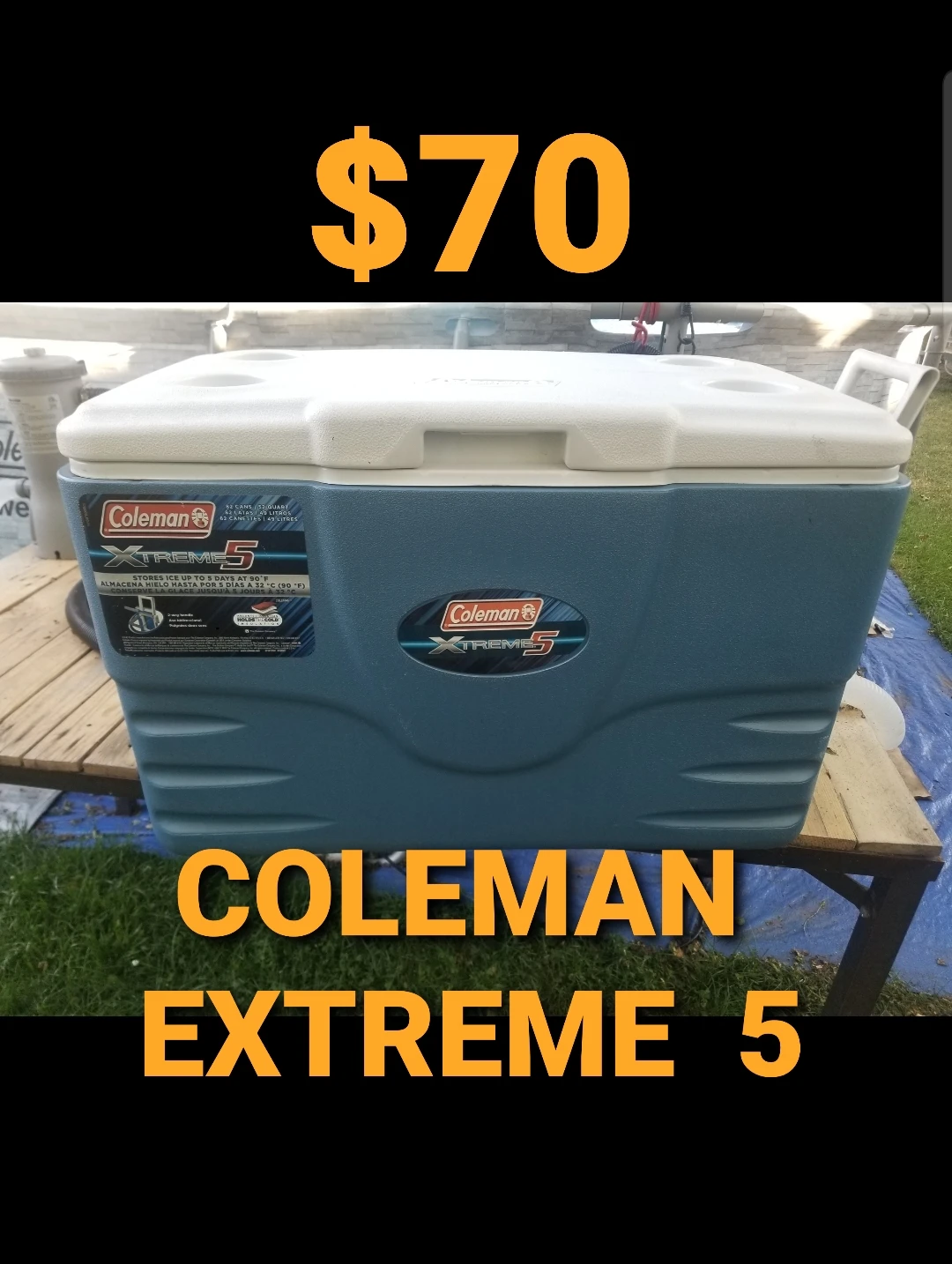 Coleman cooler