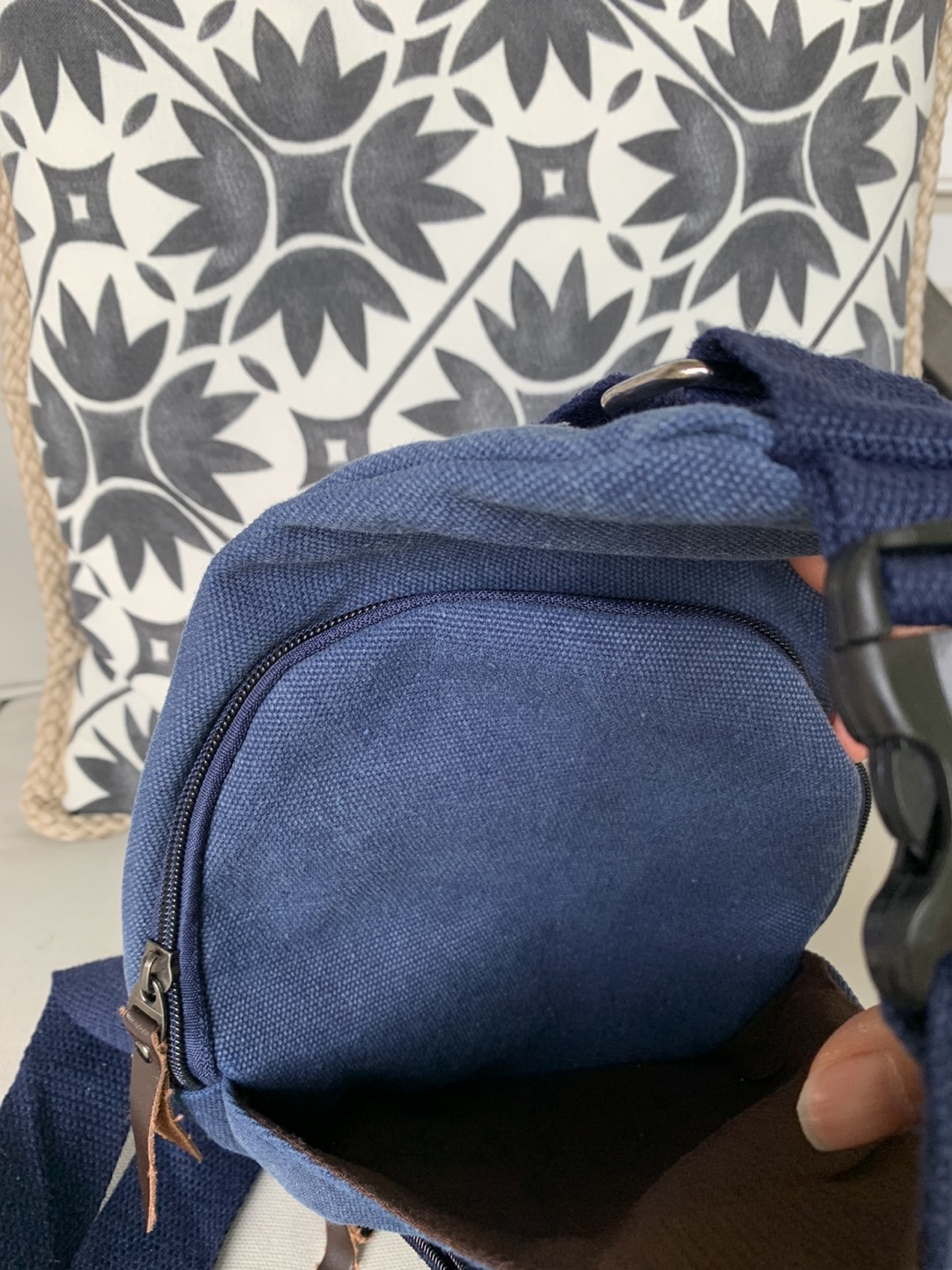 Blue shoulder bag - photo 3