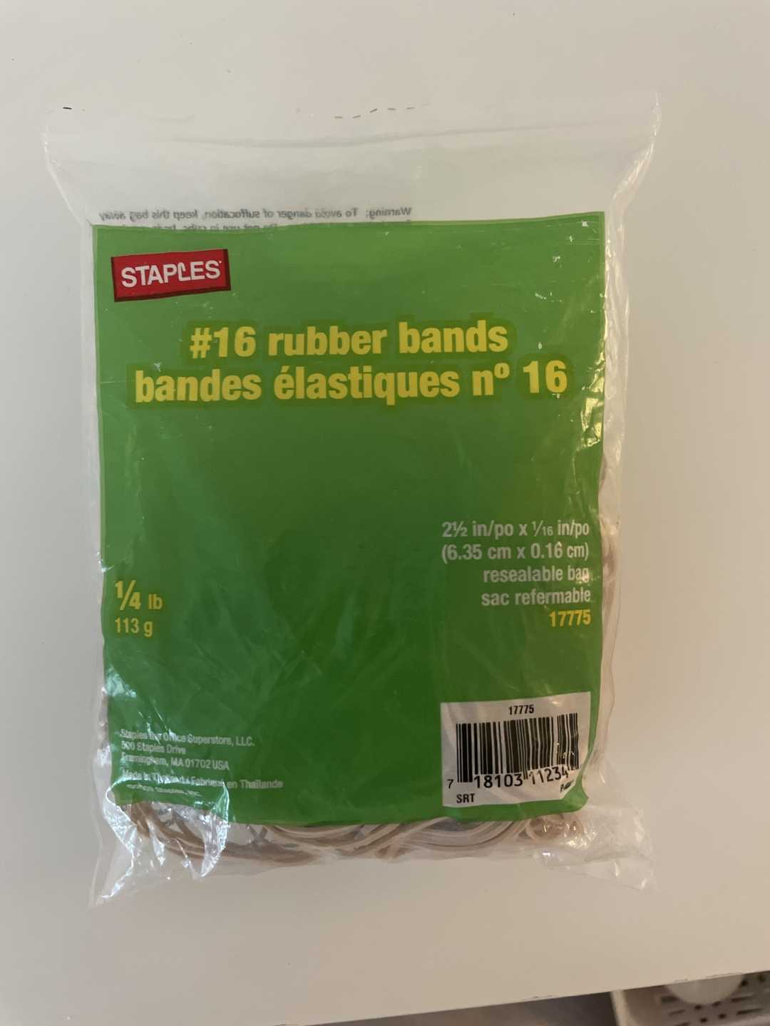 Rubber bands