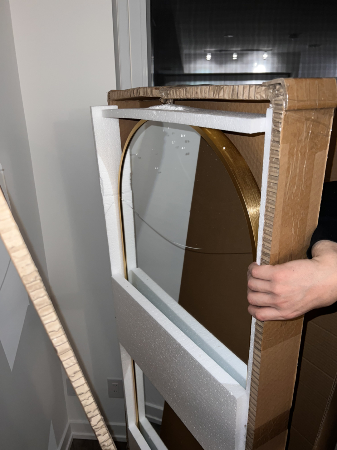 Full body mirror free (broken) #freecycle - photo 3