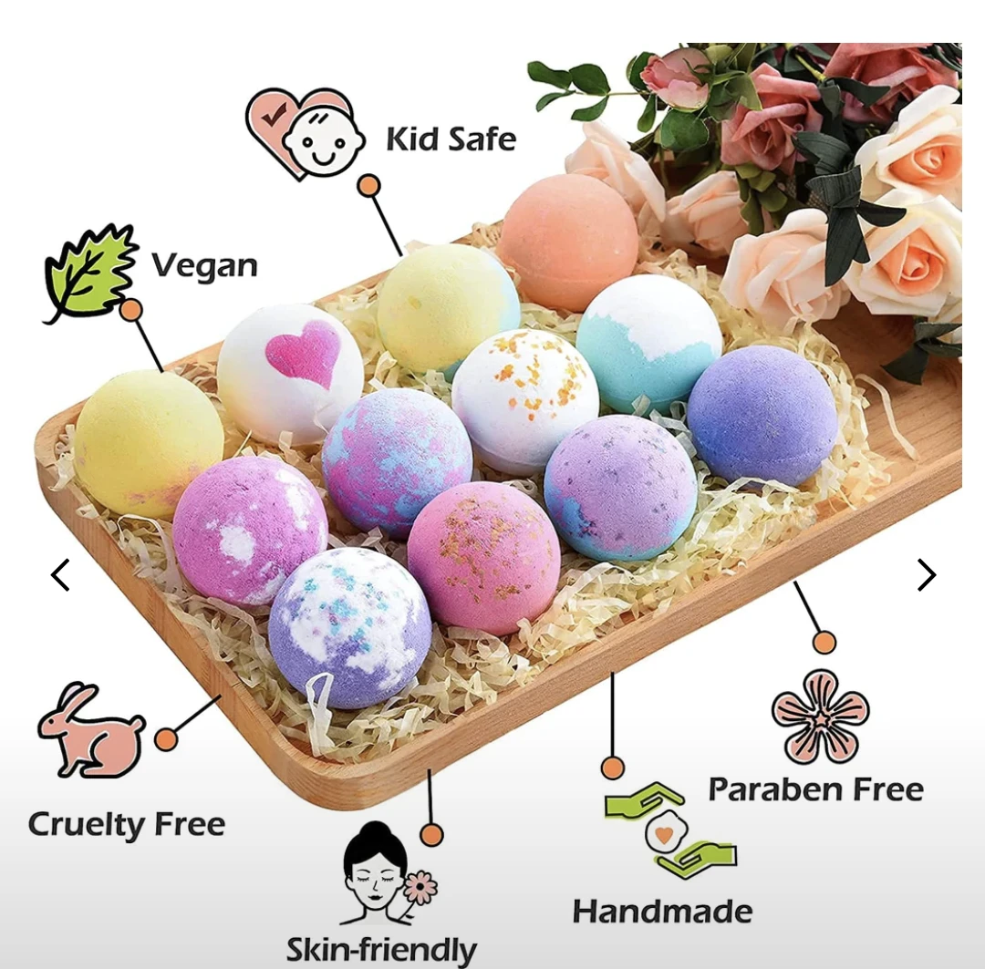 12 bath bombs - photo 3
