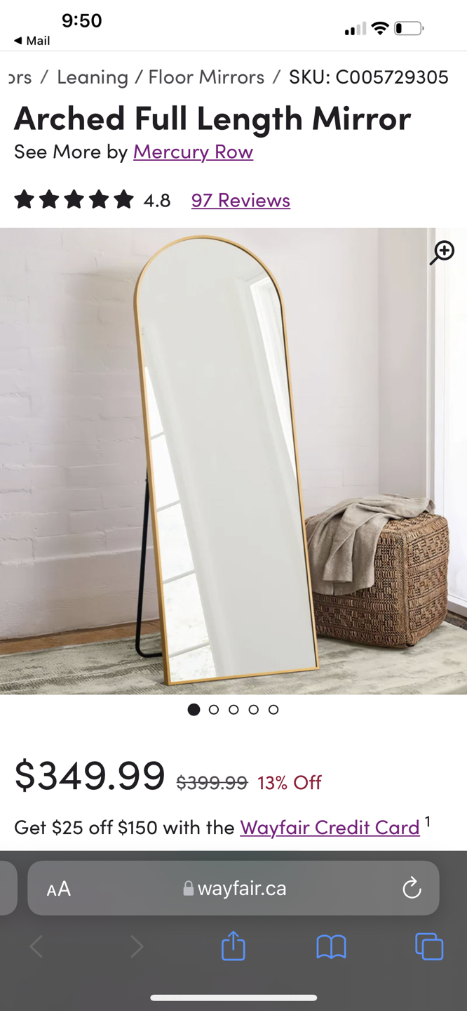 Full body mirror free (broken) #freecycle