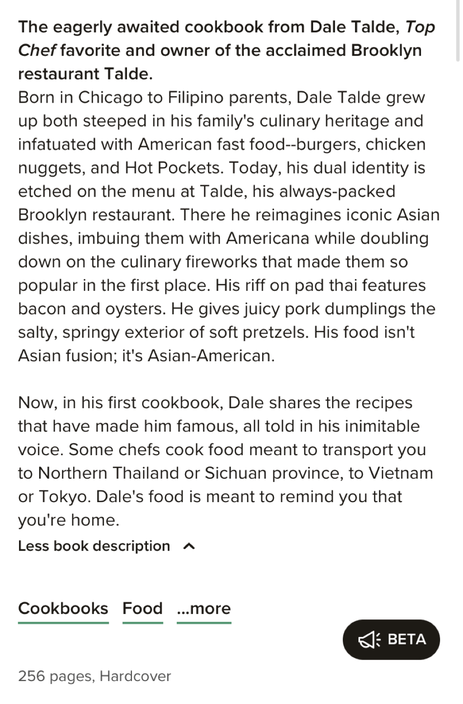 Asian-American by Dale Talde cookbook - free - photo 4