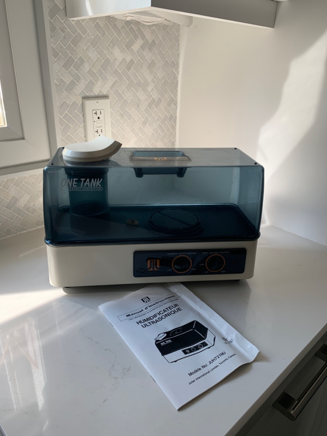 Ultrasonic humidifier with 6 L water tank image indicator(4)