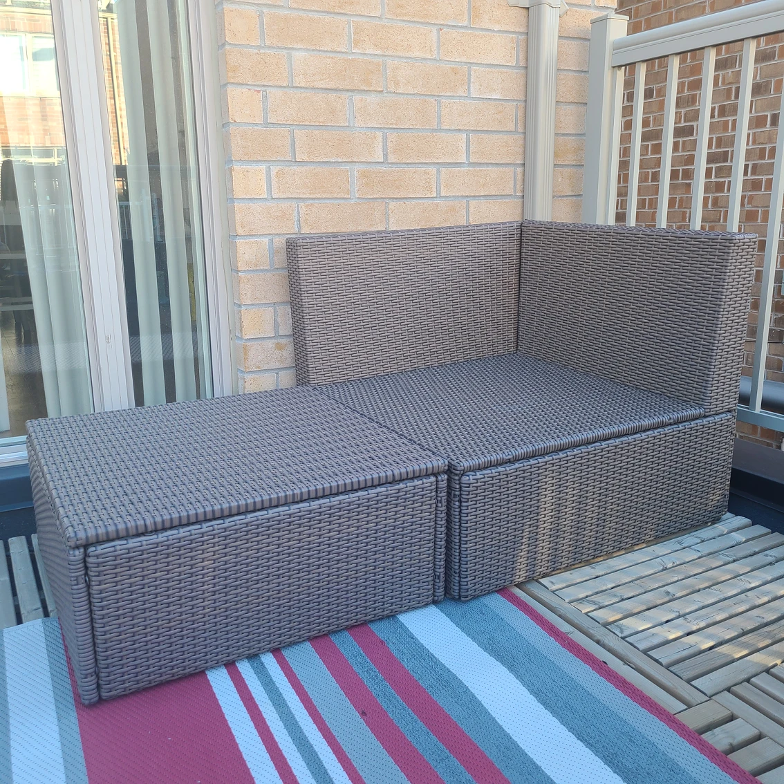 IKEA patio chaise