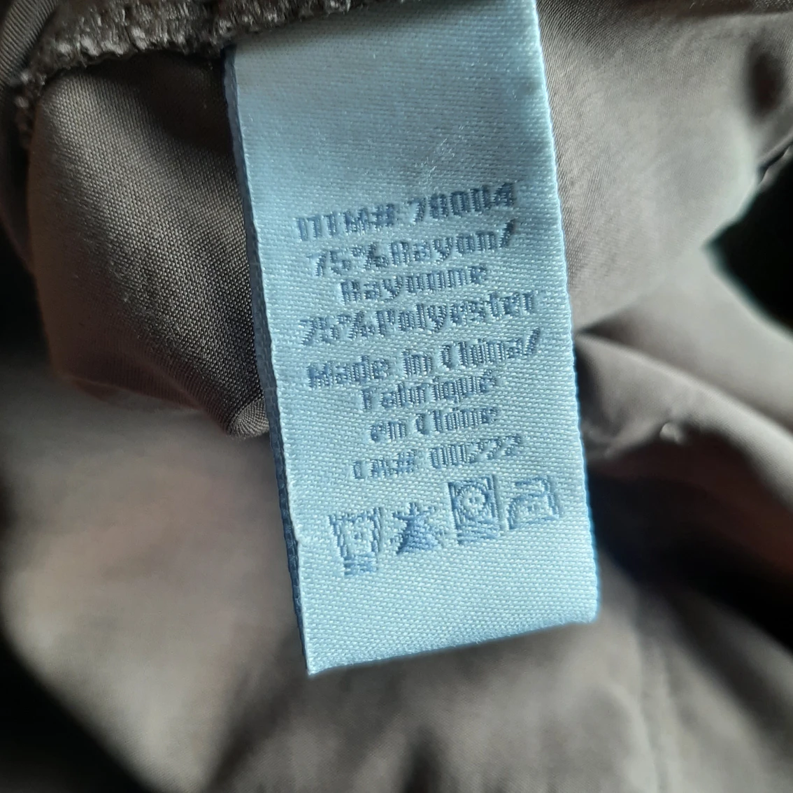 Brown V Neck Zip Up Shirt/Blazer Lightweight image indicator(10)